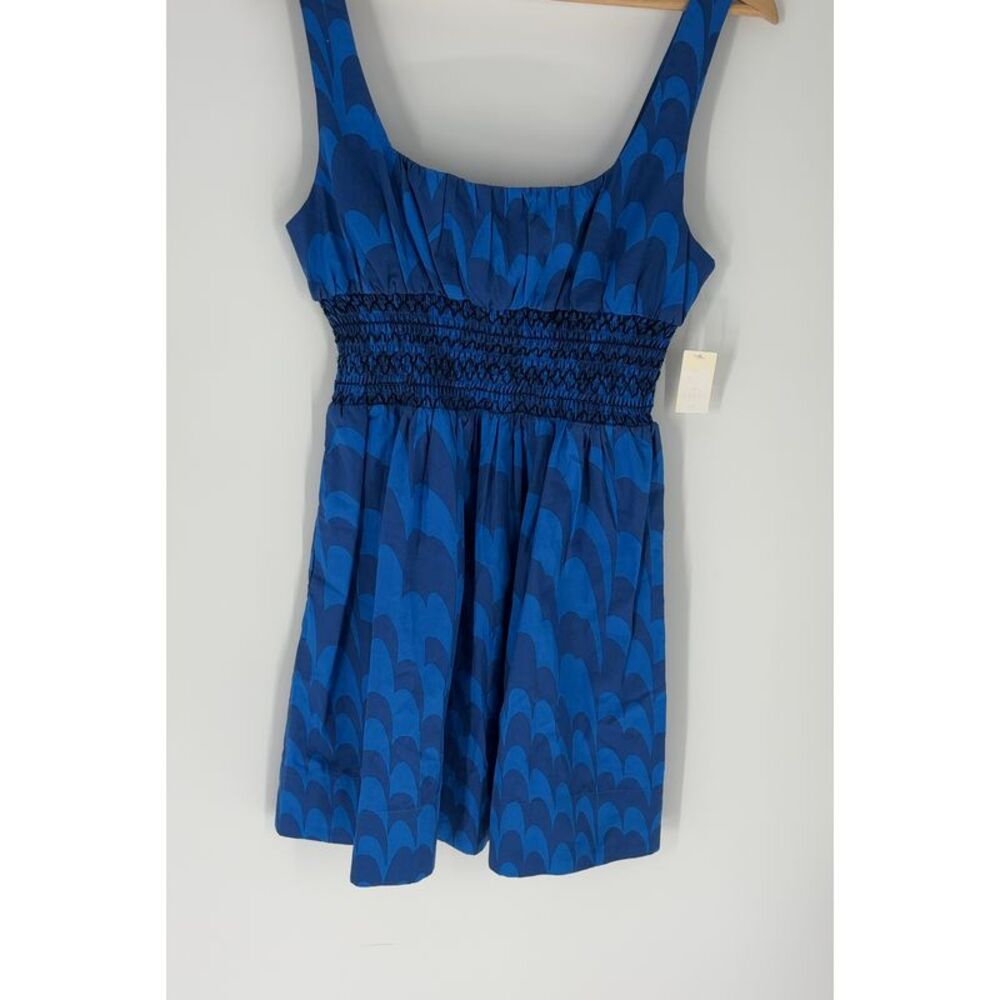Anthropologie Coquette Smocked Mini Dress